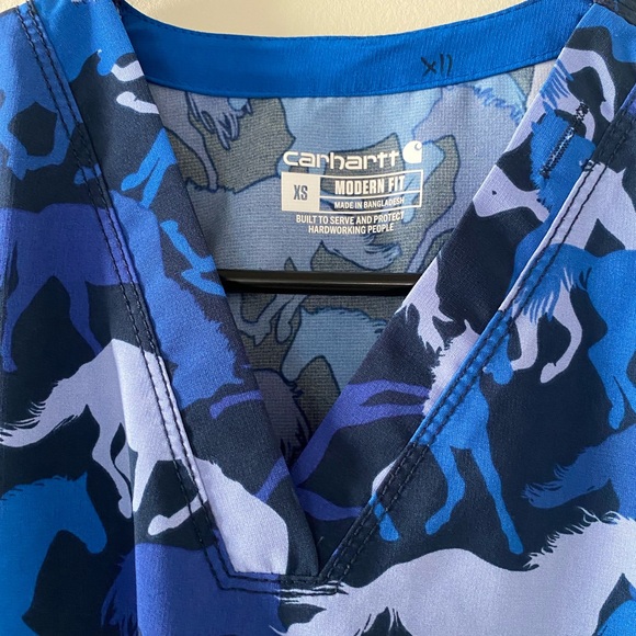 Patterned scrub top Carhartt - Picture 2 of 4